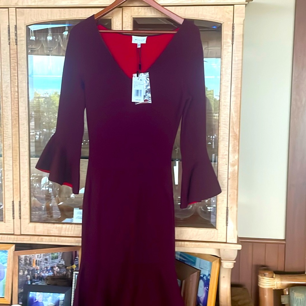 Milly purple and red dress
